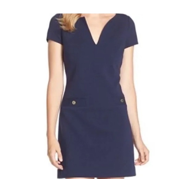 LILLY PULITZER LEYTON SHIFT DRESS SIZE LARGE NEW NWT - Picture 5 of 6